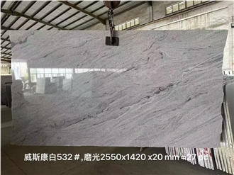 Viscount White Granite Slabs