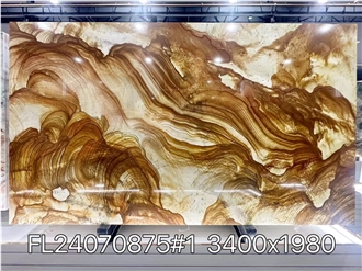 Sienna Cloudscape Quartzite Slabs