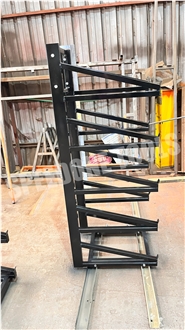 Customizable Slate And Tile Display Rack