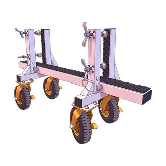 The Latest Upgraded Aluminum Trolley LHJXTC-D