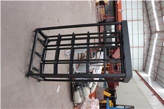 Wheeled Stone And Tile Display Rack