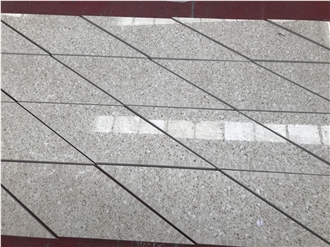 Rhombus-Shaped Geometric Tile – Arabian Terrazzo Floor Tile