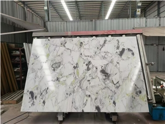 Marble Look Artificial Engineered Stone Slabs