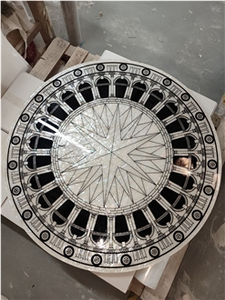 Fornasetti Cortile Motif MOP - Mother Of Pearl Coffee Table Tops