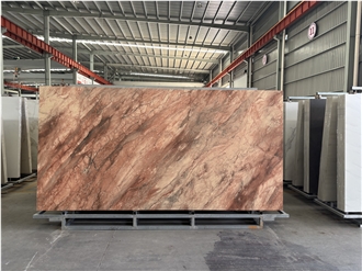 New Season Powder - Green - Shiny Sintered Stone Slabs