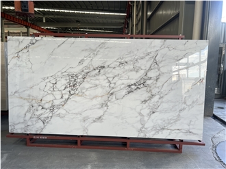 New Snowy Realm White Sintered Stone Slabs