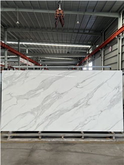 Snow Mountain Rock A Side Sintered Stone Tiles