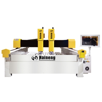Stone Carving Machine Double Heads Engraving Machine