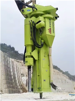 Integrated Rock Drill And Splitter