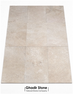 Cross Cut Cream White Travertine Premium Tiles