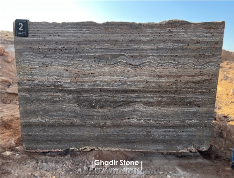Titanium Travertine Premium Blocks