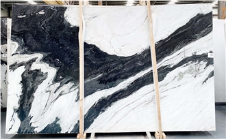 Panda White Marble Slabs
