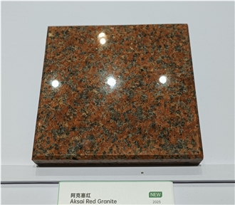 Aksai Red Granite Slabs And Tiles