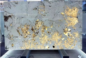 Brazil Alaska White Granite Slabs