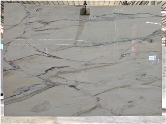Cartier White Marble Slab For Wall And Floor Tiles