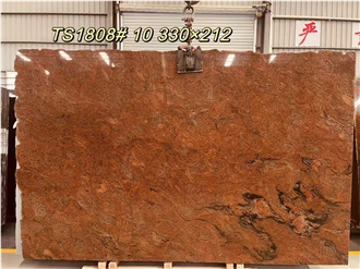 Multicolor Red Granite Slabs