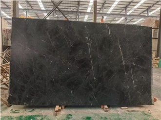 Wyndham Grey Marble Leathered Marble Slabs