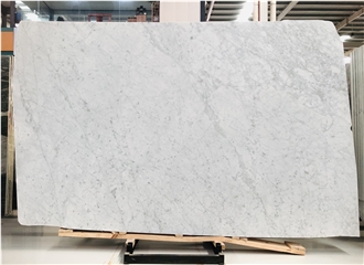 Bianco Carrara White Primavera Marble Slabs