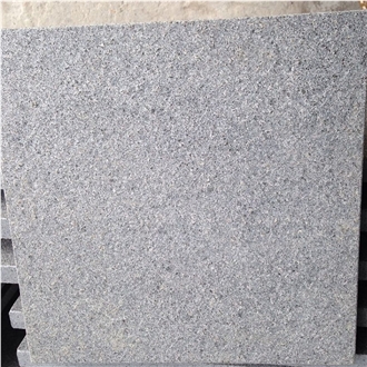 G654 Dark Grey Granite Flamed Tiles