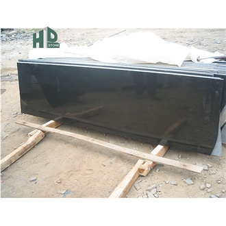 Mongolia Black Granite Half Slabs For Wall/Floor Covering