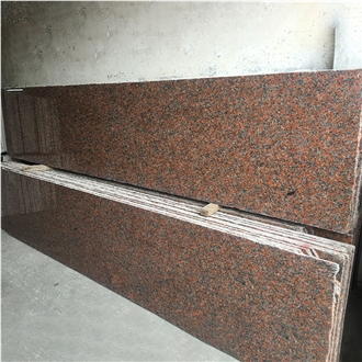 Polished G562 Granite Random Half Slabs For Wholesale