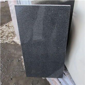 Polished G654 Dark Grey Granite Tiles - Padang Dark
