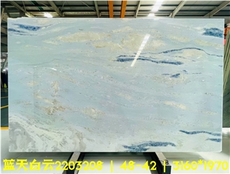 Royal Blue Marble - Crystalita Ocean Blue Marble Slabs