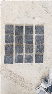 Chinese Blue Limestone Paving Stone Tiles