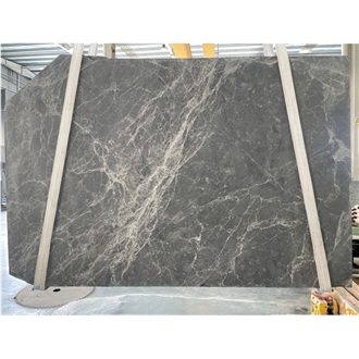 Custom Hermes Grey Marble Slabs For Hotel Projects