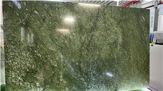 Verde Ming Marble Polished Slabs For Wall Tiles