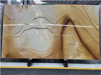 Brazil Explosion Golden Quartzite Slabs