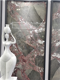 Gallati Grey Marble Slaps, Tiles