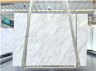GOLDTOP Wholesale Volakas White Marble Slabs For Project
