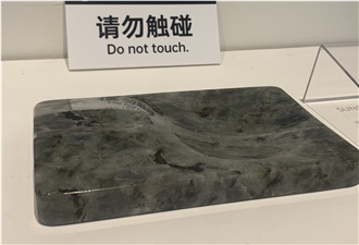 Labradorite Blue Granite Cigar Ashtray