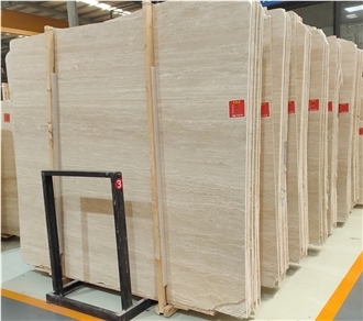 Mexico Roman Travertine Slabs For Floor And Wall