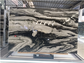 Panda White Marble Slabs
