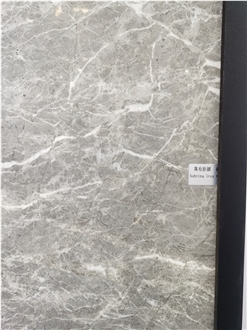Sabrina Grey Marble - Dora Cloud Grey Marble Polished Slabs