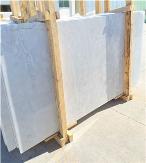 Mugla White Pearl Marble Slabs