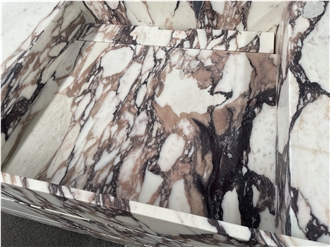 Breccia Vagli Violetta Marble Sink Vanity Unit