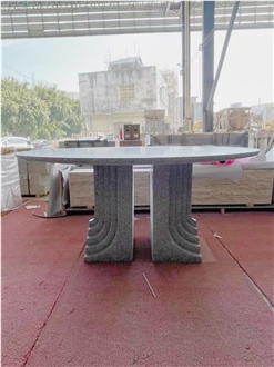 Factory Price Customer Size Granite Table For Interior Using