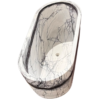 Factory Price Natural Stone Bathtub Accept Customized