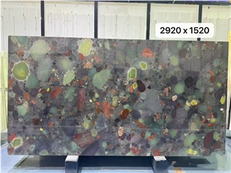 Four Seaon Green  Granite Slabs For Decoration