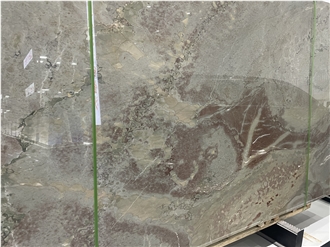 High Quality Four Season Pink Green Marble Slabs