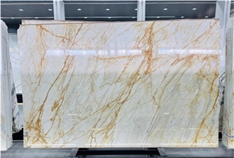 Italy Calacatta Gold Marble Slabs For High-End Design