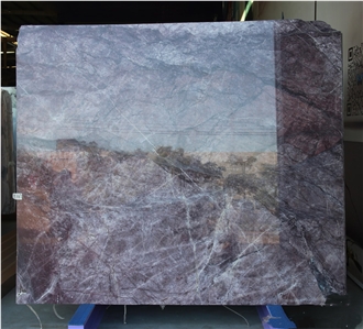 Monet Purple Marble Slabs