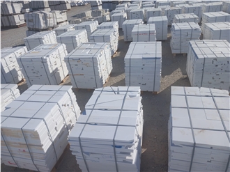 Thassos White Marble Broken Tiles, Leftovers Tiles