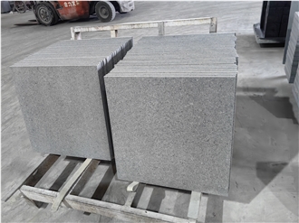 Dark Grey G654 Flamed  Pool Pavers