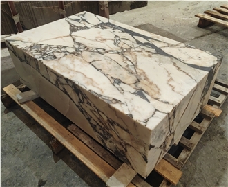 Milky Bleu Marble Coffee Table For  Decoration