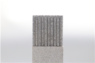 Dark Gray Granite Grooved Tiles