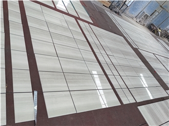 Good Quality White Wooden Marble Tiles